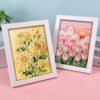 New Cross-Border Pearl Diamond Painting DIY Kit, Small Size with Frame