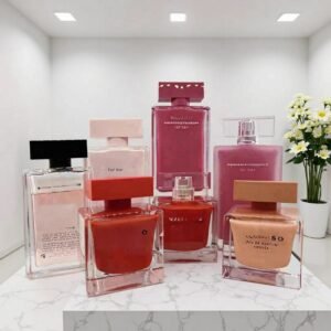Cross-Border Foreign Trade Hot-Selling Product: Naxisu for Her Women's Perfume, Black Bottle, Pink Musk Women's Perfume, Dropshipping