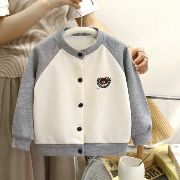 O1CN01JQwhq51CSEQ0HQYBr_2218561860079-0-cib Kids Knitted Cardigan Cartoon Jacket