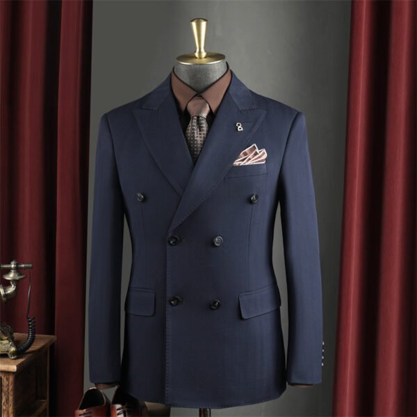 High-End Wine Red Suit Men's Suit Wedding Groomsmen Suit Business Casual High-Quality Professional Suit Suit Men