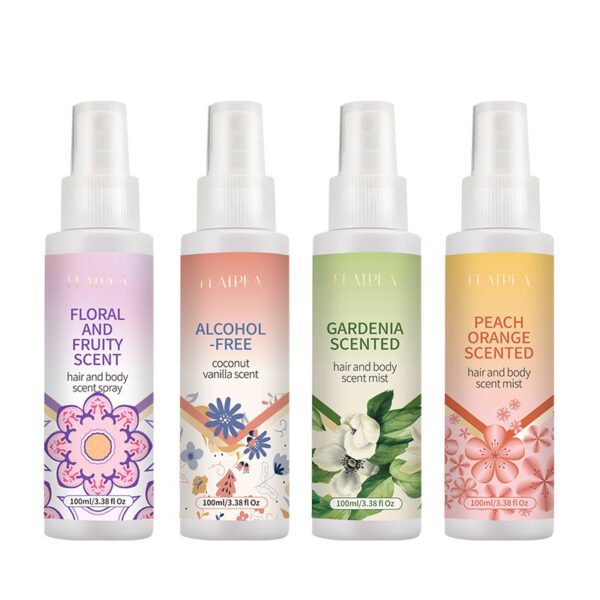 Cross-Border Fragrance Spray 100ml, Non-Alcoholic, Long-Lasting, Multiple Scents