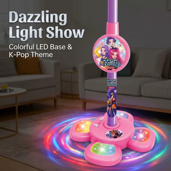 Light-Up Assembled Microphone Toy for Kids