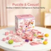 Purple Rabbit Kitchen Playset with Sound & Light