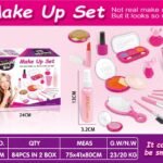 Girls Pretend Play Makeup Set - DIY Cosmetic Toy