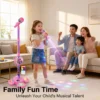 Light-Up Assembled Microphone Toy for Kids