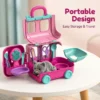 Plush Pet Care Playset - Grooming, Feeding & Vet Kit for Kids