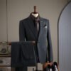 Striped Men's Suit Set – Business Casual Formal Wedding Banquet Suit (Plus Sizes M-7XL)