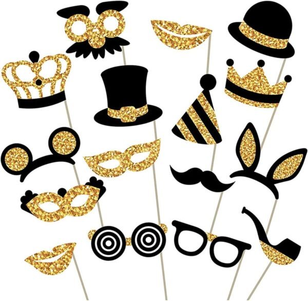 O1CN01MiwHZa2BHrnewnqqy_2216994758314-0-cib Photo Booth Props Set - Rose Gold Party, Birthday & Wedding Photo Props