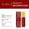 Arabic Perfume Oil Sandalwood Long-Lasting Fragrance Roll-On 10ml, Middle Eastern Alcohol-Free Natural Essential Oil