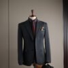 Men's Small Suit Set, New Autumn Style, Groomsmen's Suit, Wedding, Business Casual, Work, Notch Lapel Suit, Slim Fit