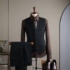 Plaid Suit Men's Business Casual Banquet Wedding Dress Professional Formal Suit