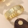 Middle Eastern Cross-Border Vintage Coin Bracelet, Gold-Plated Ethnic Style