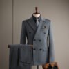2025 Men's Business Slim Black Suit Jacket Groom Wedding Dress