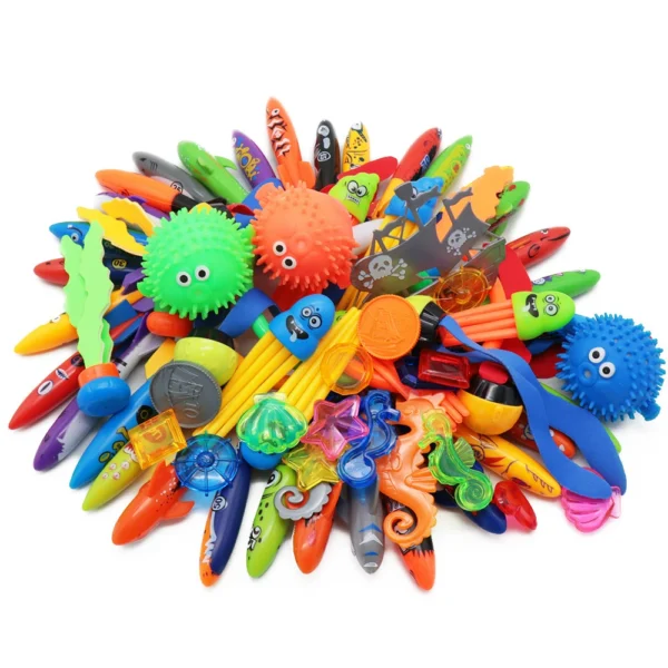 Diving Pool Toys - Assorted Sea Creature & Treasure Hunt Sets