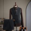 Striped Men's Suit Set – Business Casual Formal Wedding Banquet Suit (Plus Sizes M-7XL)