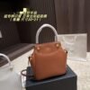 Structured Top-Handle Hobo Bag with Tassel Charm