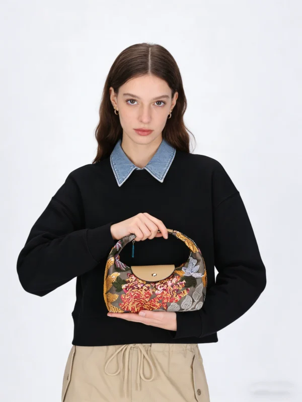 O1CN01Ru6jbR1cfDewbMTmW_2209246163627-0-cib.jpg_ Bohemian Sequin Bag with Floral Embroidery, Vintage Women's Handbag, Cross-Border Women's Bag, Versatile Women's Bag