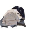 Boys Pony Print Polo Shirt Long-Sleeve Casual Top