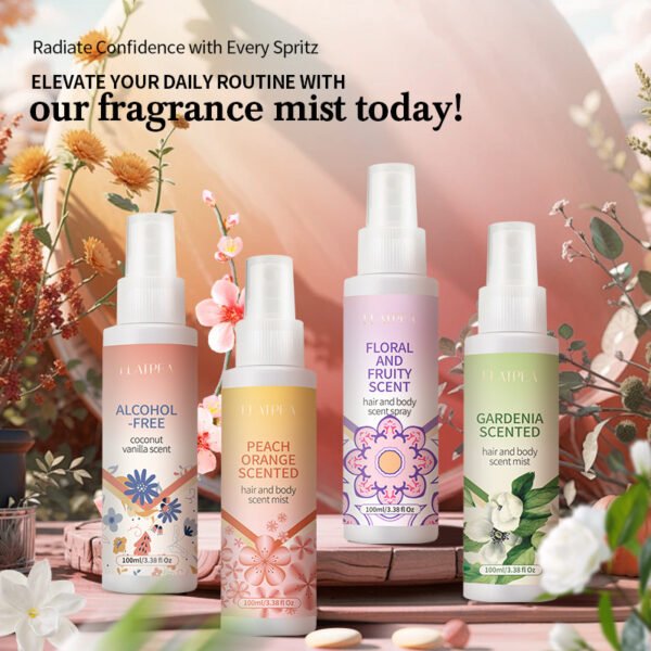 Cross-Border Fragrance Spray 100ml, Non-Alcoholic, Long-Lasting, Multiple Scents