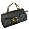 Quilted Diamond-Pattern Sheepskin Chain Bag, Underarm Shoulder Crossbody Bag