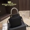 Structured Top-Handle Hobo Bag with Tassel Charm