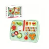 Colorful Light-Up Busy Book Toy - Early Learning Sensory Activity Book