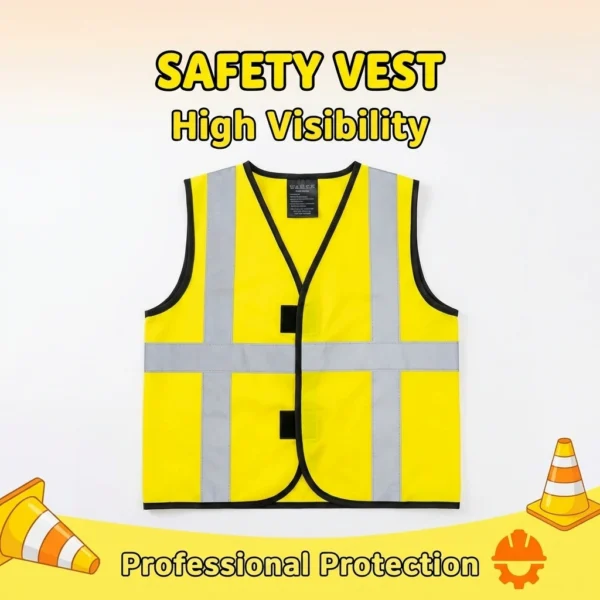 Kids Role-Play Vest Costume Set - Firefighter, Police, Engineer & More (7 Styles)