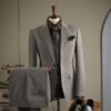 Striped Men's Suit Set – Business Casual Formal Wedding Banquet Suit (Plus Sizes M-7XL)