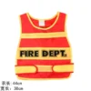 Kids Role-Play Vest Costume Set - Firefighter, Police, Engineer & More (7 Styles)