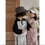 Kids School Uniform Sweatshirt Two-Piece Set