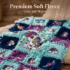 O1CN01W7xCn42EcQeVjLFvw_2222124958765-0-cib.jpg_ DIY Knotted Quilt Craft Kit - Handmade Patchwork Blanket for Kids