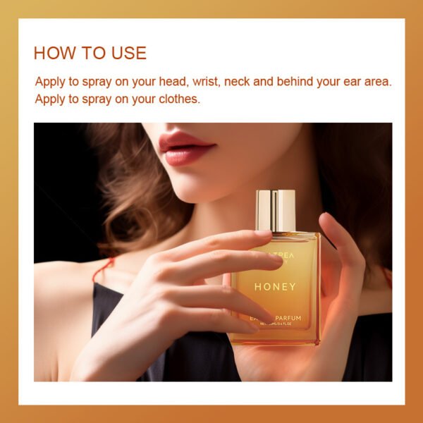 Cross-Border Popular Unisex Perfume Honey Gourmet Spray, Alcohol-Free, Long-Lasting Fragrance 100ml