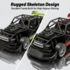 Two-Channel Skeleton Remote Control Racing Car with LED Lights