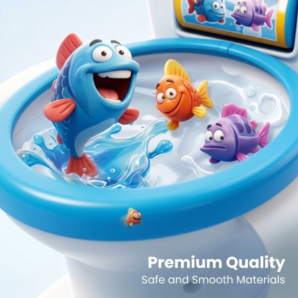 Toilet Fish Farming Prank Game - Creative Stress-Relief Novelty Toy
