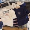 Boys' Pure Cotton Long-Sleeve T-Shirt, Children's Faux Two-Piece Base Shirt, Spring Autumn Style