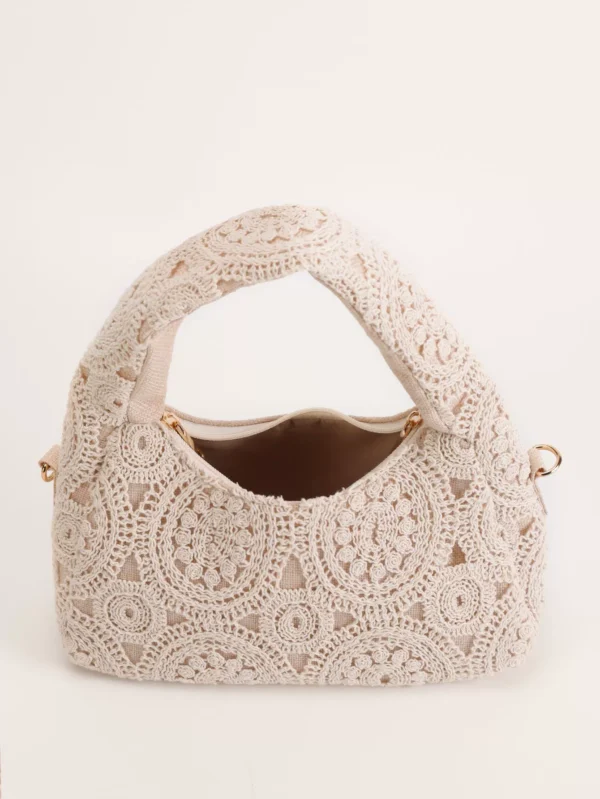 O1CN01WTzb7O1cfDf7PphYy_2209246163627-0-cib.jpg_ Women's Holiday-Style Floral Bag, Large Shoulder Bag, Underarm Bag, Handbag, Suitable for Outings, Vacations, Parties, Crochet