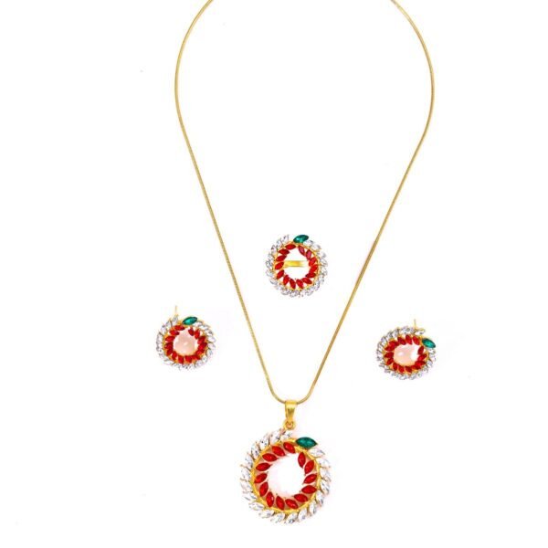Retro Baroque Palace Style Sand Gold Sun Goddess Necklace Star Moon Earrings Set 5 Retro Baroque Palace Style Sand Gold Sun Goddess Necklace Star Moon Earrings Set