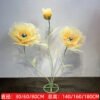 O1CN01XB2AYr2LwJ6wAmaQh_3520259756-0-cib Giant Artificial Poppy Flowers - Wedding Aisle, Stage & Window Display Props