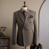 Coffee Suit Set – Men's Business Formal Groom & Groomsman Wedding Suit