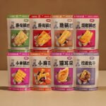 Crispy Rice Crackers & Savoury Snacks 40g - Assorted Chinese Snack Range