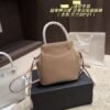 Structured Top-Handle Hobo Bag with Tassel Charm