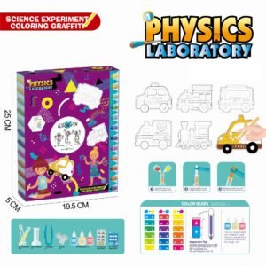 Cross-Border DIY Color Pens & Puzzle/Mask Craft Set - Science & Art Activity Kit