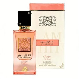 Lattafa Ana Abiyedh Poudree Middle Eastern Arab Dubai Women's Perfume 60ml