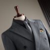 2025 Men's Business Slim Black Suit Jacket Groom Wedding Dress
