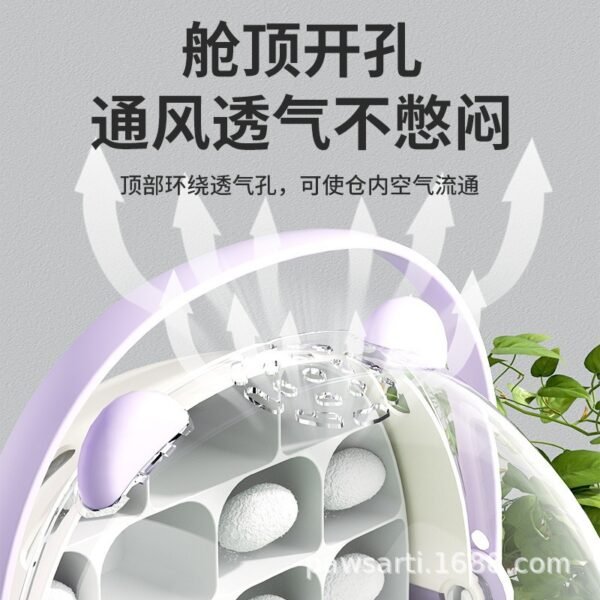 Silkworm Breeding Cage Space Capsule Silkworm Villa Observation Cabin Student Set Third Grade Silkworm Farming Warehouse Wholesale Delivery