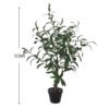 Artificial Pieris Tree - Faux Lily of the Valley Shrub Floor Plant