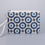 Beaded Embroidered Cross-Border Handbag with Eye Embroidery - Beaded Clutch