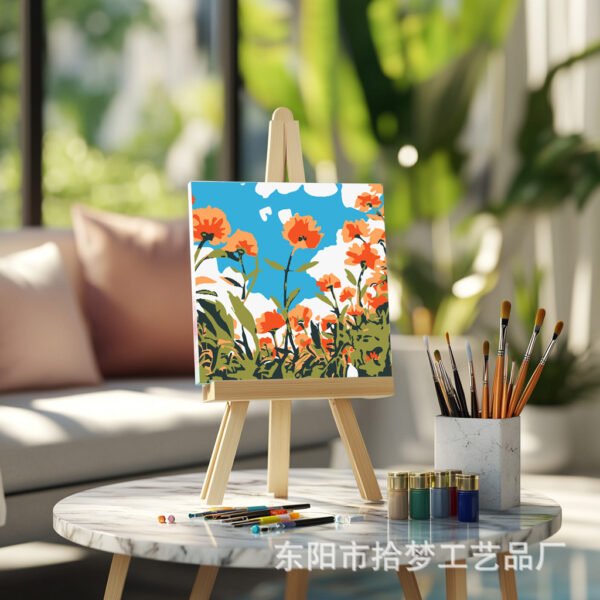 New Landscape Digital Oil Painting DIY Hand-Painted Kit