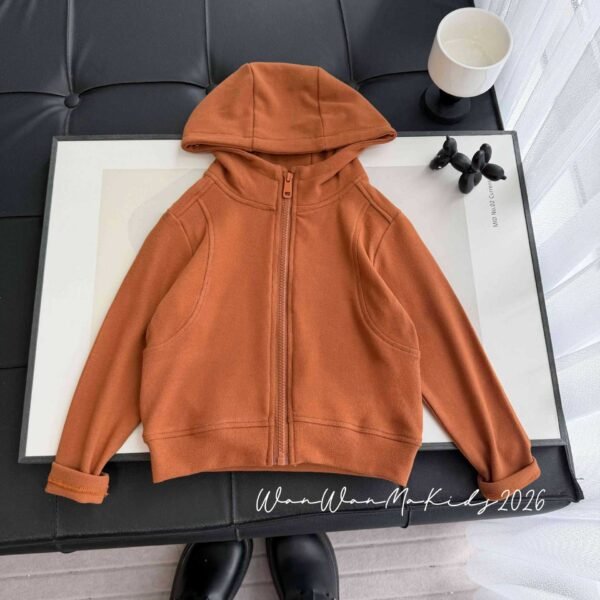 O1CN01eKSpPhlMX8G3thOC_2218561860079-0-cib Kids Hooded Cardigan Jacket - Korean Style Autumn Coat, Boys & Girls