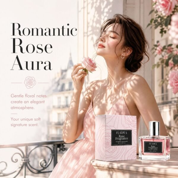 Rose Fragrance Perfume Spray 30ml, Romantic High-End Floral Fruity Fragrance